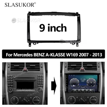 9 PALCOVÝ Fascia vhodné Na Mercedes BENZ B200 A-TRIEDA W169 B-TRIEDA W245 2004 - 2012 Dash Montáž Inštalácia Výbava Auta Rám Rám