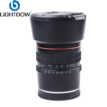 Lightdow 85mm F1.8 Stredný Teleobjektív Portrét Full Frame E Mount Objektív pre Sony A9 A7R A7S A7 NEX-7 NEX-6 NEX-5 A6500 A6300 A6000