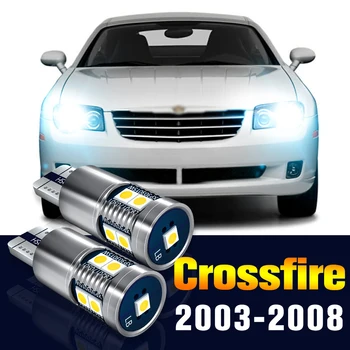 2ks LED Odbavenie Žiarovky Parkovacie Svietidlo Pre Chrysler Crossfire 2003-2008 2004 2005 2006 2007 Príslušenstvo