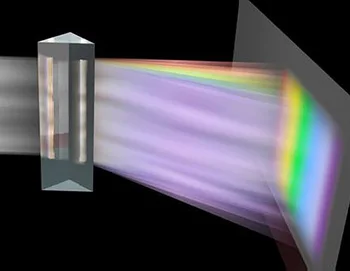 30x30x100mm K9 Optické Sklo Trojuholníkové Prisma pre Optické Experiment Optika Nástroje Spektrometer Rainbow Prismas